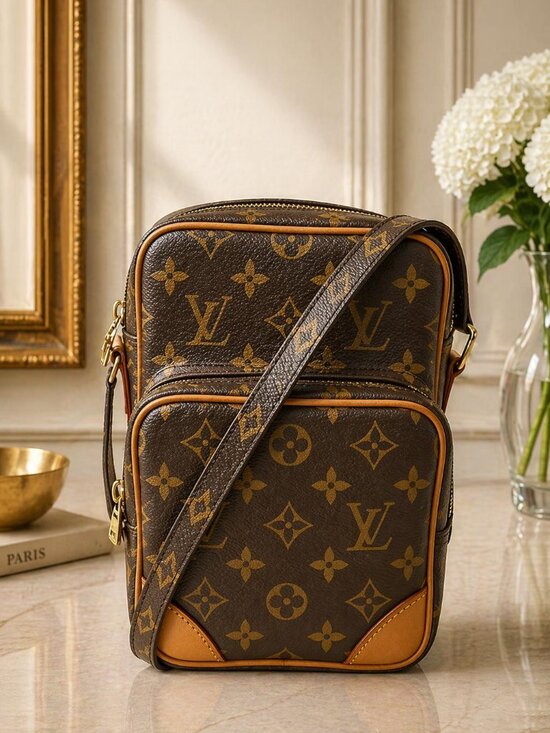 Louis Vuitton Handbags - Authentic Louis Vuitton Amazon Brown Monogram Crossbody 203-112025-4743232